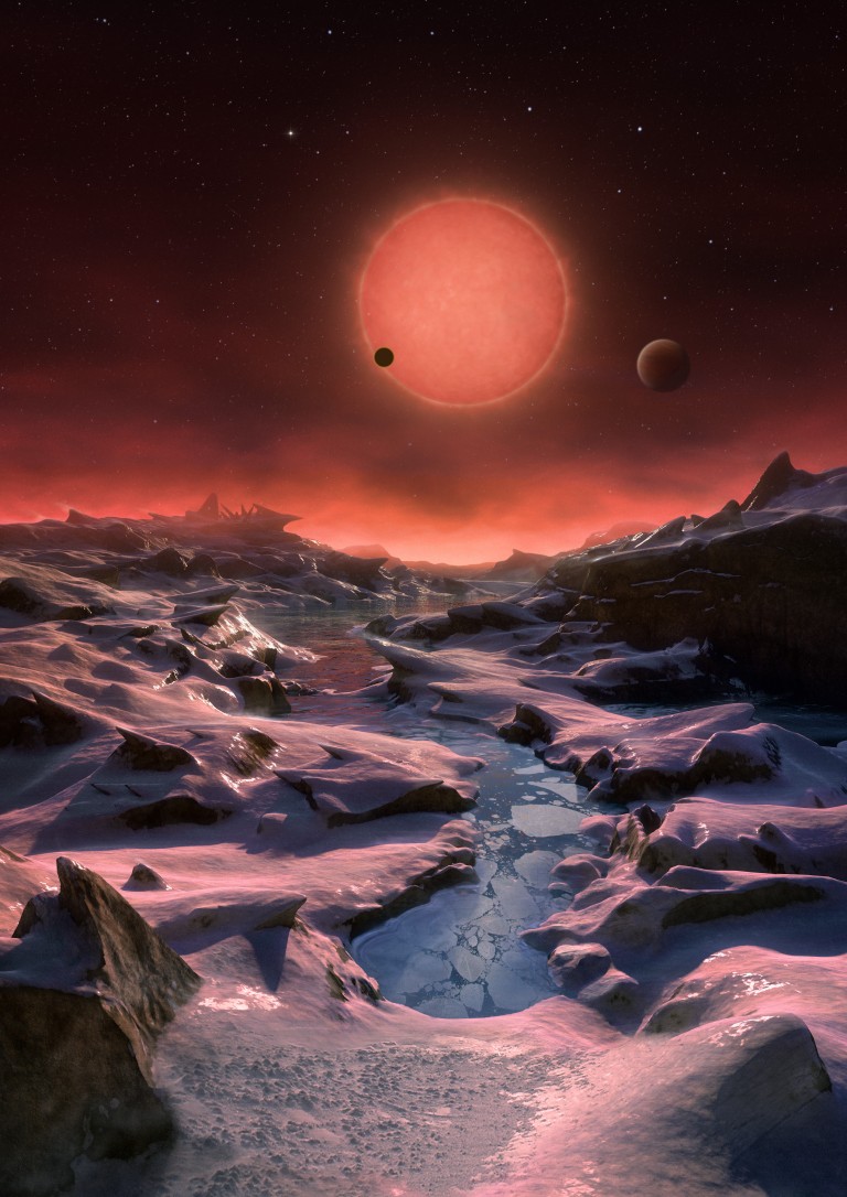 ستاره TRAPPIST-1 با سه سیاره قابل سکونت جدید