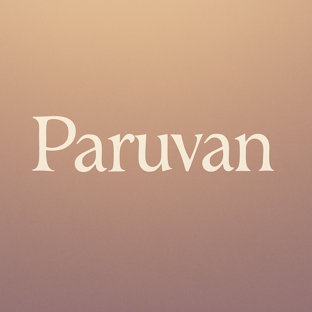 Paruvan Language: A Constructed Language